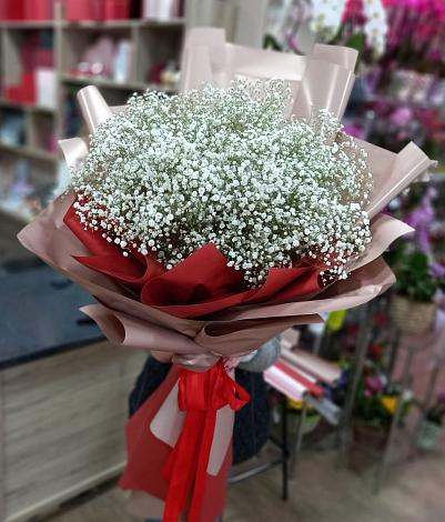 Букет цветов из: Гипсофила в Новой Ляде