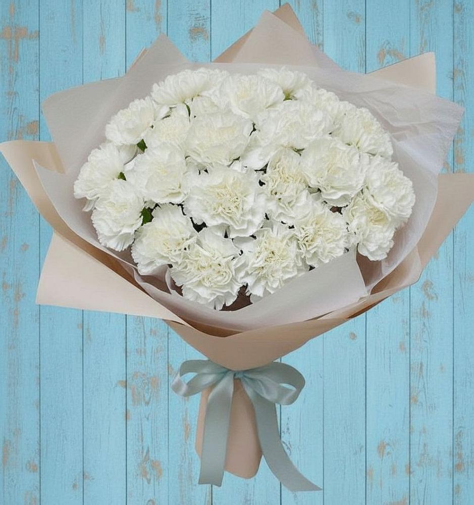 Букет цветов из: Гвоздики в Новой Ляде