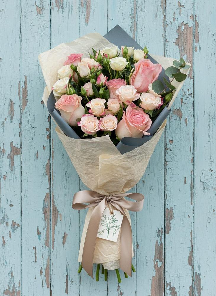 Букет цветов из: Розы в Новой Ляде