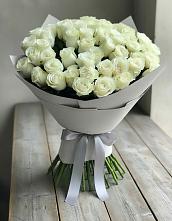 Букет 35 Белых роз в Новой Ляде