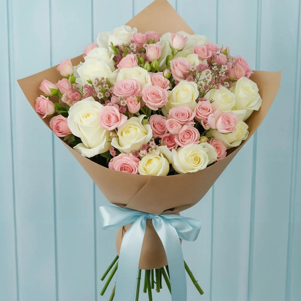 Букет цветов из: Розы в Новой Ляде