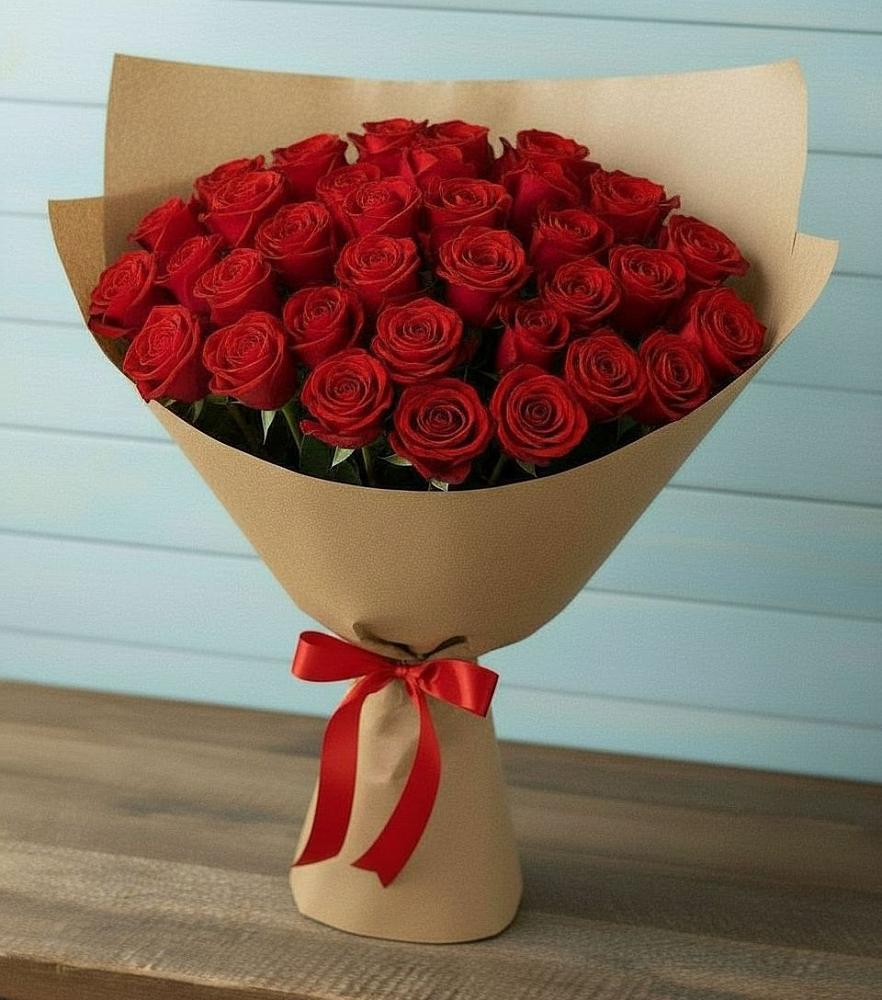 Букет Красные розы Милано в Новой Ляде