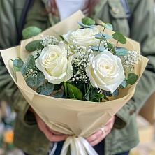 Букет Нежные грёзы в Новой Ляде Букет цветов из: Розы в Новой Ляде