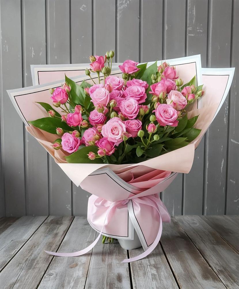 Букет Розовый кустик в Новой Ляде