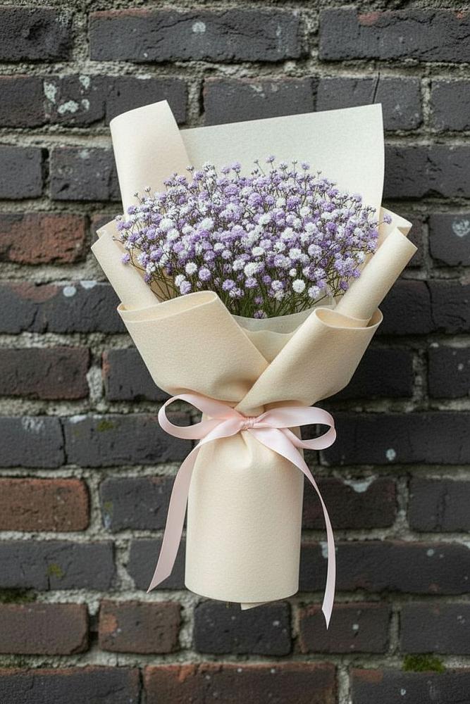 Букет цветов из: Гипсофила в Новой Ляде