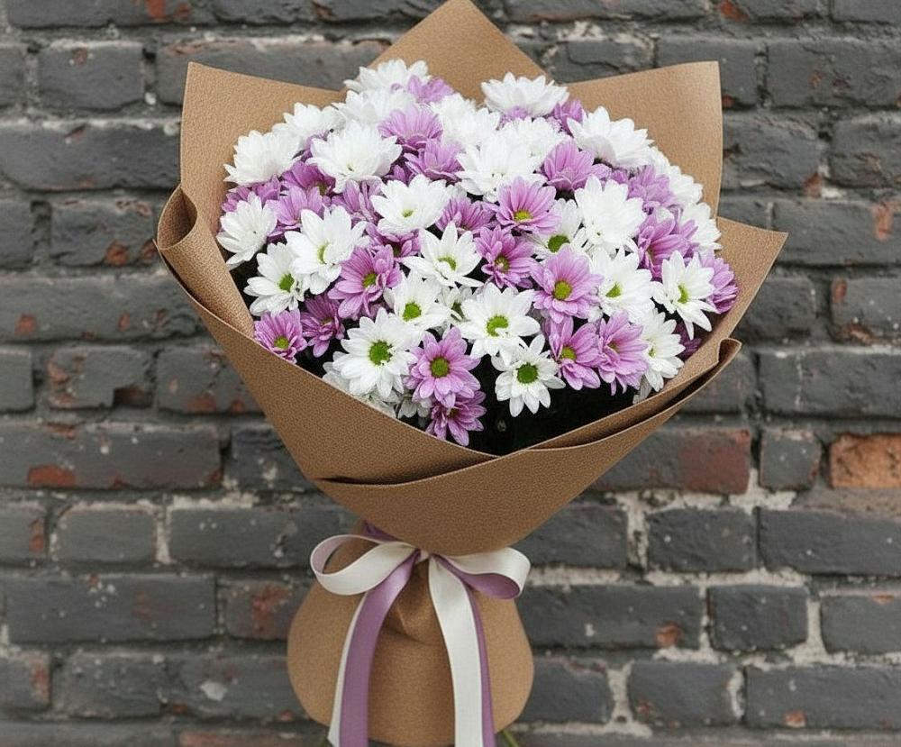 Букет цветов из: Хризантемы в Новой Ляде