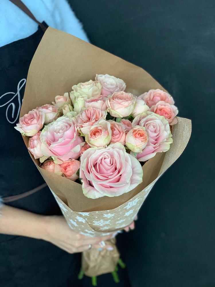 Букет цветов из: Хризантемы и Розы в Новой Ляде