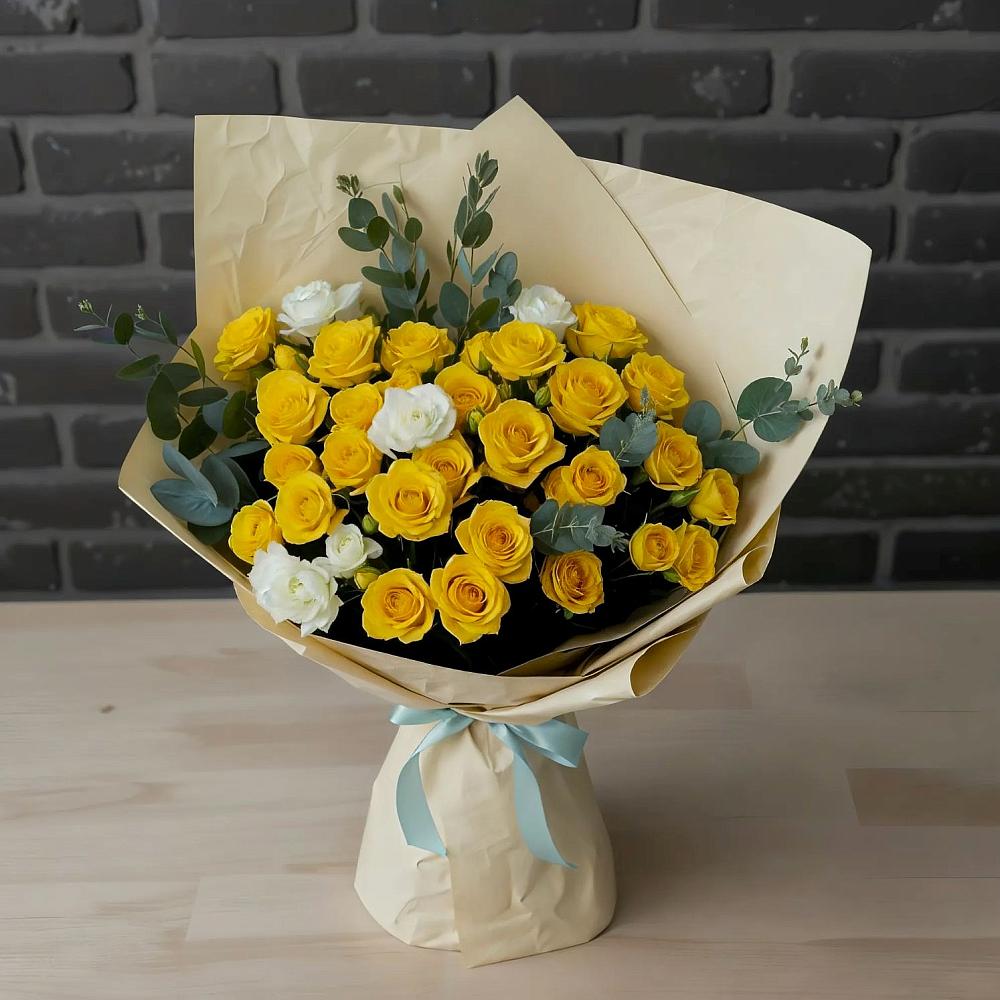 Букет цветов из: Розы в Новой Ляде