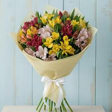 Букет цветов из:  Альстромерии #REPLACE_PRED# Новой Ляде