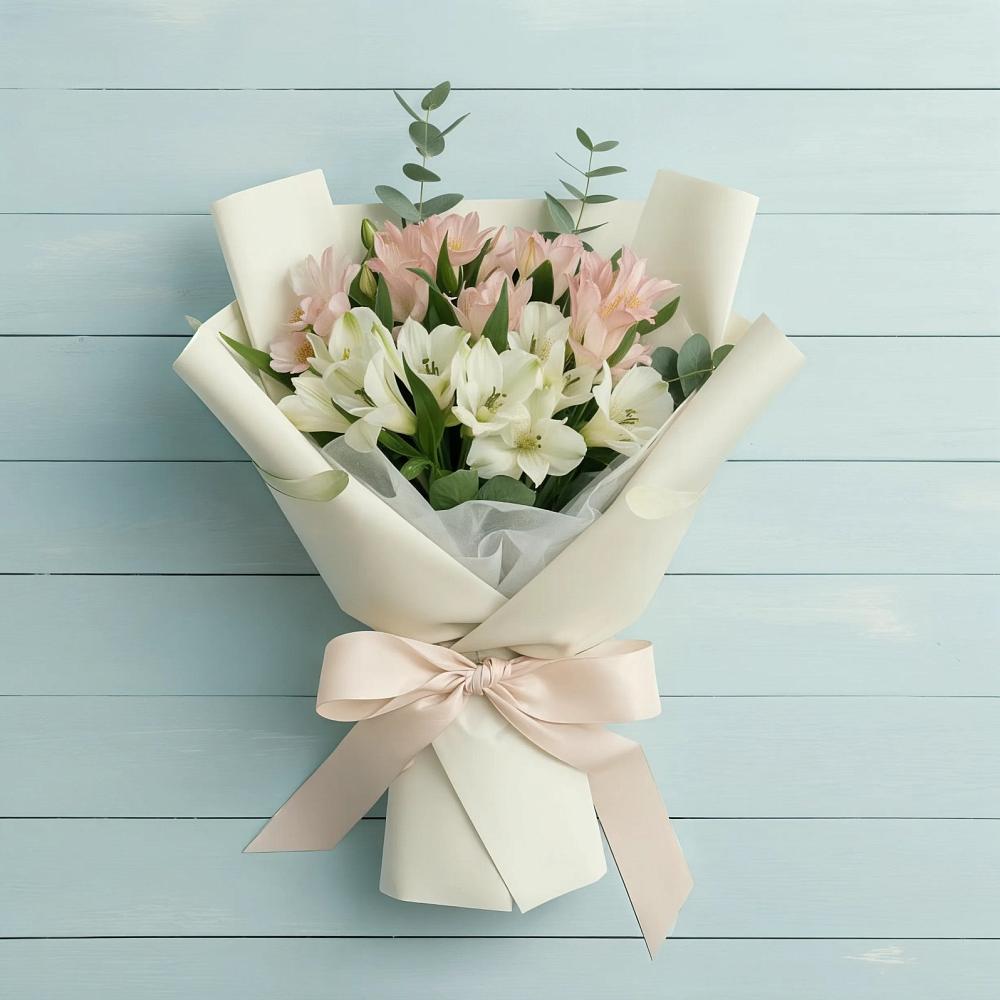 Букет цветов из: Альстромерии в Новой Ляде