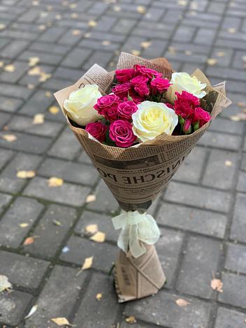 Букет цветов из: Розы в Новой Ляде