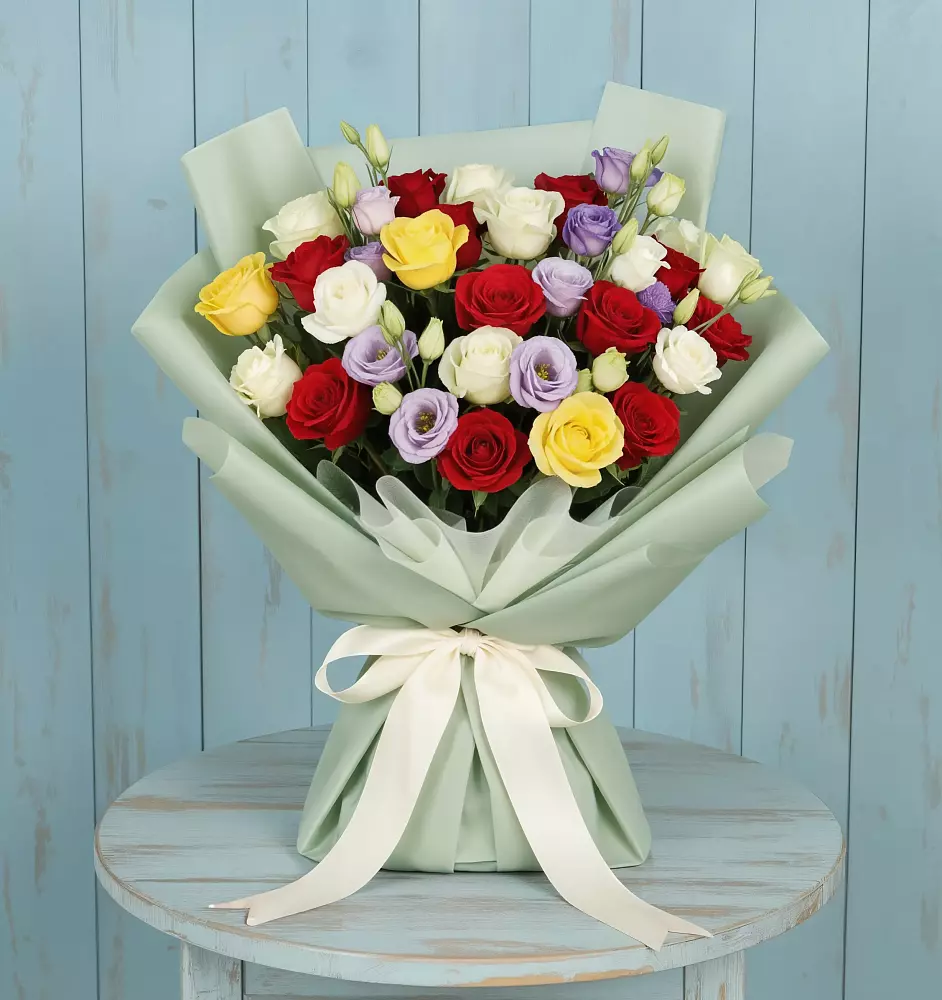 Букет цветов из: Розы в Новой Ляде