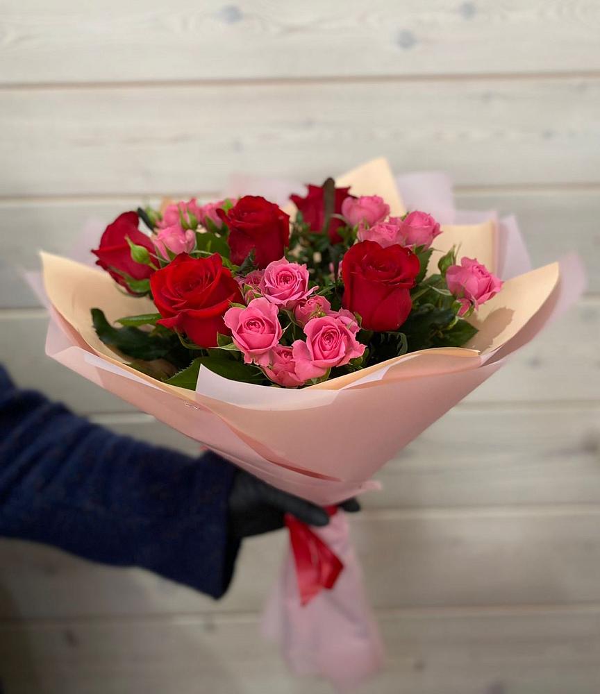 Букет цветов из: Розы в Новой Ляде
