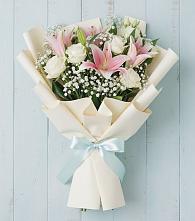 Букет цветов из:  Лилии в Новой Ляде