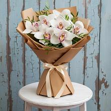 Букет цветов из:  Орхидеи и Розы в Новой Ляде